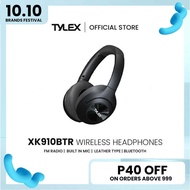 ☍ Xk-910Btr TYLEX Wireless Stereo Headphones With Built-In Microphone