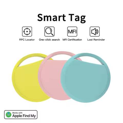 GPS Smart Air tag Bluetooth Anti-loss device Smart tracker For keys luggage wallet Smart tag Works w