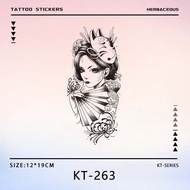 【MF Magic Tattoo】Temporary Tattoo Wrist Arm Leg Geisha Tattoo Waterproof Sweat 7-15 Days