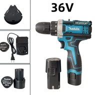 2 Buah Baterai 48V Bor Baterai+Charger Cordless Makita For Lithium Tools Batre Impact Baterai Batter