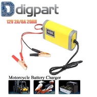 Portable Battery Charger Aki 12V 2A Mobil Motor Indikator 3 Stages Lea