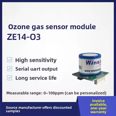 ZE14-O3 Ozone Gas Sensor Module Disinfection Cabinet Purifier Ozone Gas Concentration Monitoring