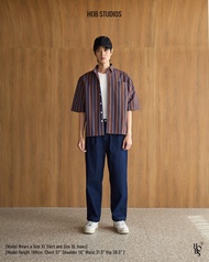 Kenny Double Stripe Shirt Hob Studios