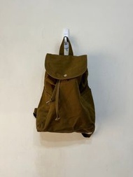 「 二手包 」 BAGGU 後背包（偏咖啡綠）275