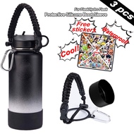 Tyeso Tumber Aquaflask Accessories Water bottle tumbler Hydroflask Silicone Boot Free sticker Suitable for all groups