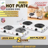 Hengli Double Hot Plate Electric Stove Induction Cooker Multifunction Without Gas Cooking Dapur Memasak Elektrik Serbaguna