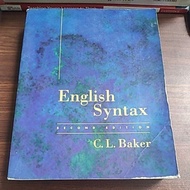 english syntax second edition, CL Baker. m22