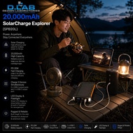 D.LAB 20k Solar Powerbank Pro (SPB20P) - Support a Homegrown Singapore Brand D.LAB Dezign Laboratori