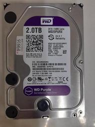 WD 紫標 2TB 桌上型 SATA3 硬碟 使用時數10000多小時
