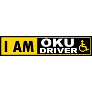 I AM OKU DRIVER - STIKER KERETA / LAPTOP