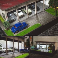 🇹🇭 [訂購] 1∶64 場景 私人車庫場景 🈶燈 微縮場景模型