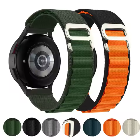 22mm Nylon Watch Strap For SUUNTO RUN Wristband For SUUNTO 9 PEAK PRO DLC/5 PEAK/RACE S/OCEAN/VERTIC