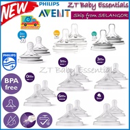 AVENT Natural Response Teat Twin(2) Pack: Newborn / Slow / Medium / Fast / Grown Up