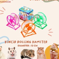 Nis190 Hamster ROLLING Wheel X8 - Sports Toys Jogging Wheel Running Ball Hamster Swivel Wheel Sweet