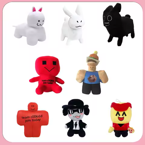 Chance Forsaken Gubby Plush Toys Game Peripheral Cotton Rabbit or Cat Dolls Fans Birthday Gifts Toys