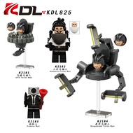 [Latest Complete Works 2-2] toilet Man VS Monitor Skibidi Titan Audio Tv Building Block Minifigure [