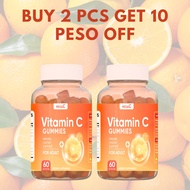 Vitamin C Gummies 1000mg With Zinc Increase Immunity Boost for Adults & Kids Ascorbic Acid 60 gummie