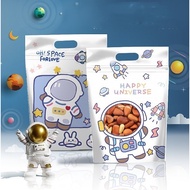 50pcs Cookies Zipper bag Cookies Packaging Gift Bag