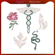 [MagiDeal] Guitar Fret Markers, Stickers for Electric Guitar Accessories for Beginners