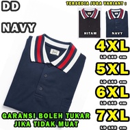 KATUN T-shirt plain ribPOLO for men, jumbo BIG size oversize regular regular standard casual formal 