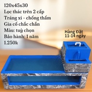 Thùng Xốp Gắn Kính 1m2 - Tích Hợp Lọc Thác 2-4 tầng. Hồ Xốp Chất Lượng Cao: phù hợp nuôi cá/thuỷ sin