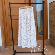 ROK PLISKET WANITA KOREAN STYLE ROK PLISKET MOTIF PREMIUM ROK PANJANG WANITA ROK OOTD WANITA FASHION
