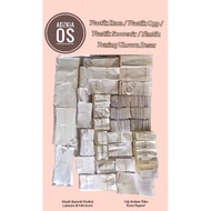 Large plastic opp / OPP plastic / clear opp plastic / souvenir plastic / glass plastic