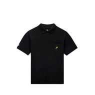 CONVERSE MEN'S PEANUTS SHAPES POLO - CONVERSE BLACK