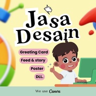 JASA DESAIN MURAH CEPAT | FEED | STORY | POSTER | GREATING CARD
