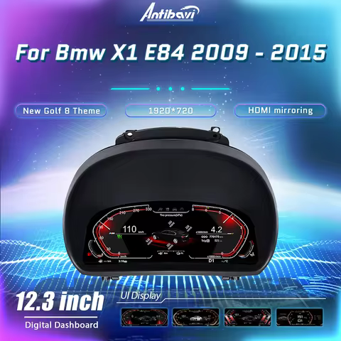 Digitale Dashboard For BMW X1 E84 2006-2015 Years Auto Lcd Paneel Snelheidsmeter Virtuele Cockpit Vo