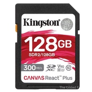 Kingston SDR2 64G 128G 256G 512G 1T V60 V90 U3 8K Kad SD Kamera DSLR