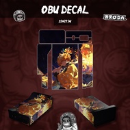 OBU Sticker Waterproof "Anime Zenitsu"