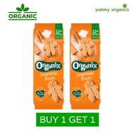 ORGANIX GINGERBREAD MEN BISCUITS 135G EXP: June 9, 2026)