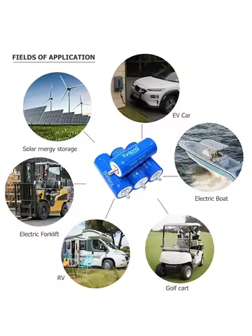 2.3V 40AH 45AH New Silver Dragon Original LTO 66160 Battery 10C Discharge Low Temperature Resistant 