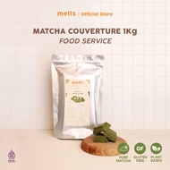 Melts Food Service Matcha Couverture | Matcha Block 1 kg