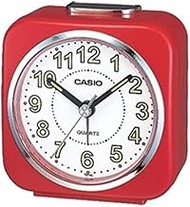 Casio Tq-143-4 Table Top Travel Alarm Clock Red