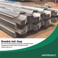 Inti ATap Bondek Galvalum berlapis Galvanis / Aluminium