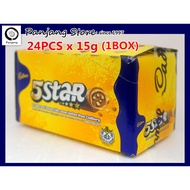 CADBURY 5STAR MILK CHOCOLATE 1BOX ( 24pcs x 15g)
