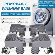 Movable Washing Machine Base With Wheels Rack Fridge Stand Roller Base Washer