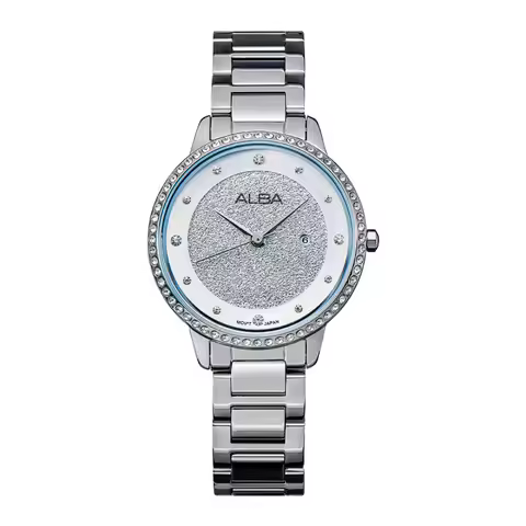 Original SEIKO Alba Quartz Women Watch Fashion Casual 3Bar Waterproof ladies Watch