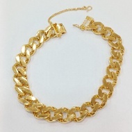 22k / 916 Gold Solid Cuban Bracelet