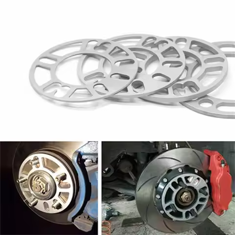 2Pcs Wheel Spacers Shims Plate 3mm 5mm 8mm 10mm Stud For 4x100 4x114.3 5x100 5x108 5x114.3 5x120 aut