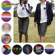 MEIHUAA LGBT Brooches Jewelry Accessories Men Women Tinplate Pins Gay Badge