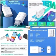 Ugreen 18W Pd Fast Charger Qc 4.0 3.0 For Iphone Samsung Xiaomi Huawei Code 1227