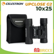 Celestron Upclose G2 10x25 Binoculars - Small Roof Travel Binoculars