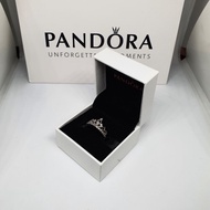 Pandora Silver Ring Charm CROWN RING ADJUSTABLE  silver jewelry F596