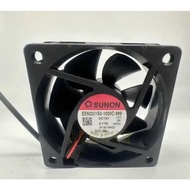 Cooler Fan For SUNON EE60251S3-1000C-999 DC12V 0.77W 6025 60*60*25MM Cooling Fan