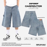 ZEROBOY - Carpenter Jorts " กางเกงยีนส์ขาสั้นทรง Jort "