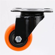 2" Inch PU Trolley Wheels with Taiwan Bearing
