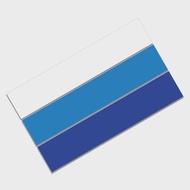 For Toyota Tacoma 4Runner Rav4 Classic Retro Tri-Color Stripe Decal Sticker Grille Fender Hood Side